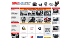 Desktop Screenshot of pieces-auto-export.com